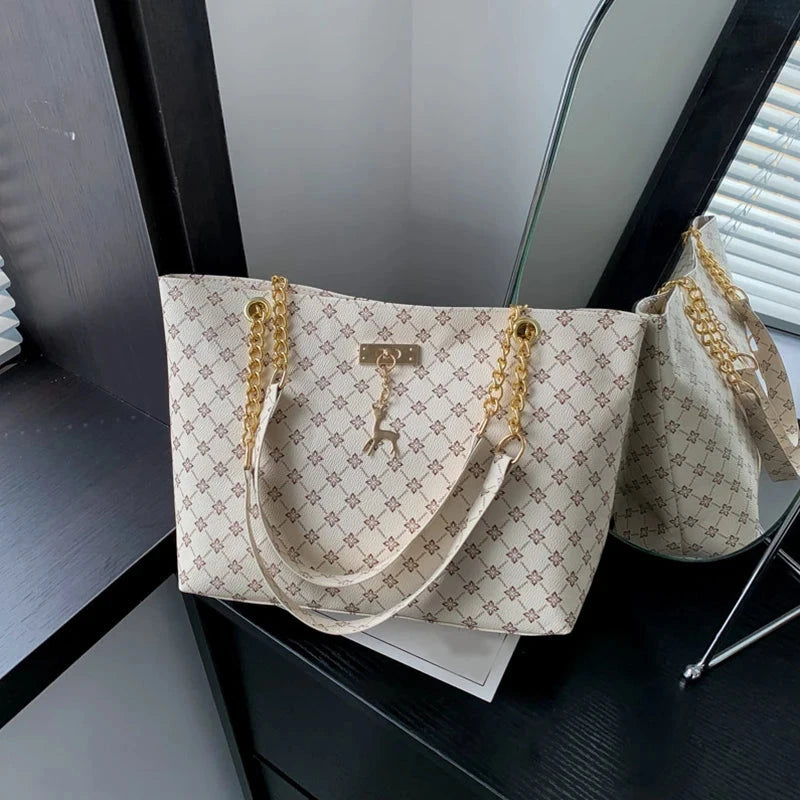 Chic Large-Capacity Tote Bag