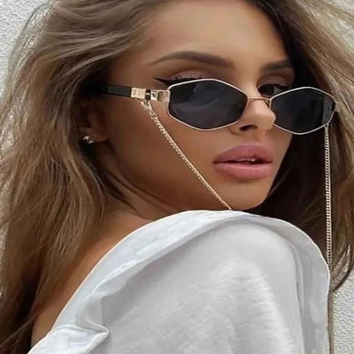 luxury Sunglasses for Women With Chain