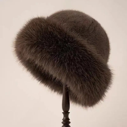 Autumn And Winter New Women's Fashion Fur Cap