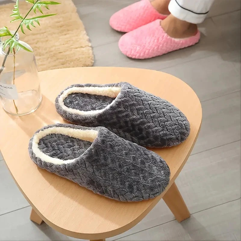 Fluffy Home Slippers Soft Lightweight for Autumn Winter