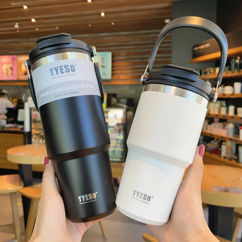 Coffee Cup Stainless Steel Thermos Bottle Double-layer