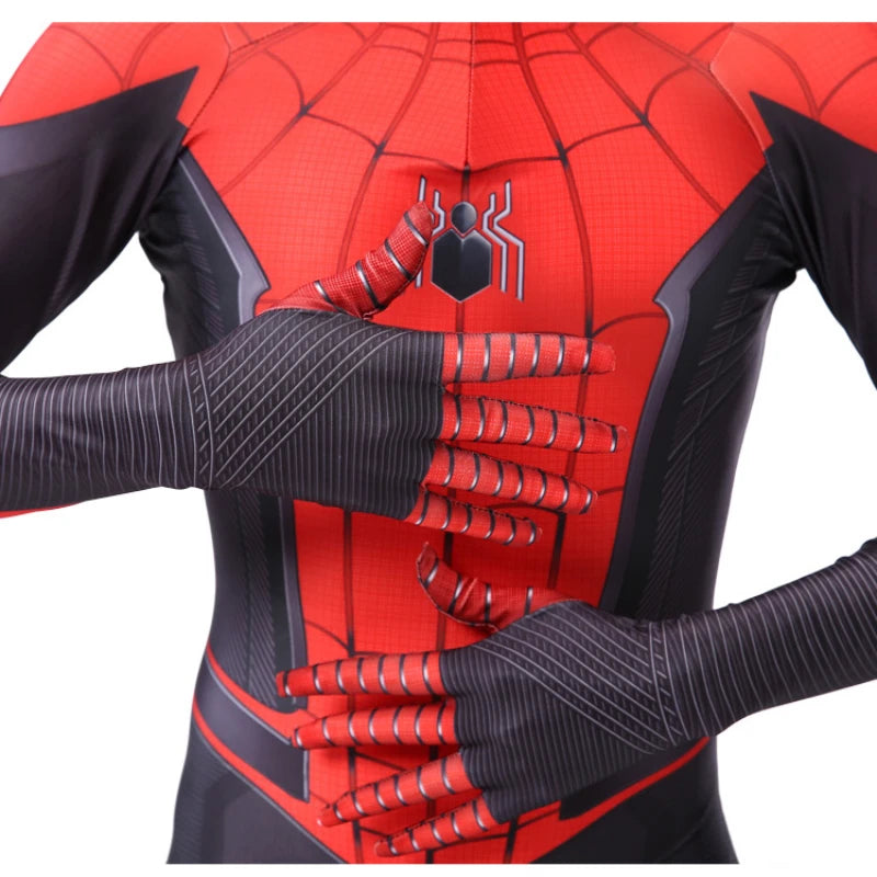 High Quality Spidermans Costume for Halloween Party