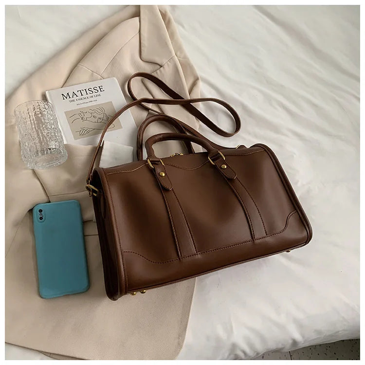 Boston Leather handbag