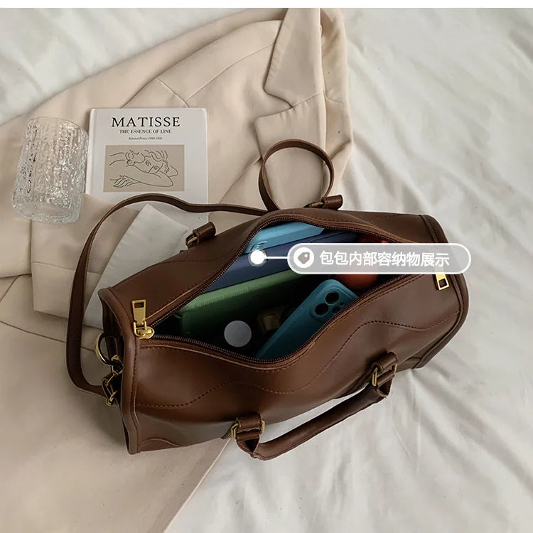 Boston Leather handbag