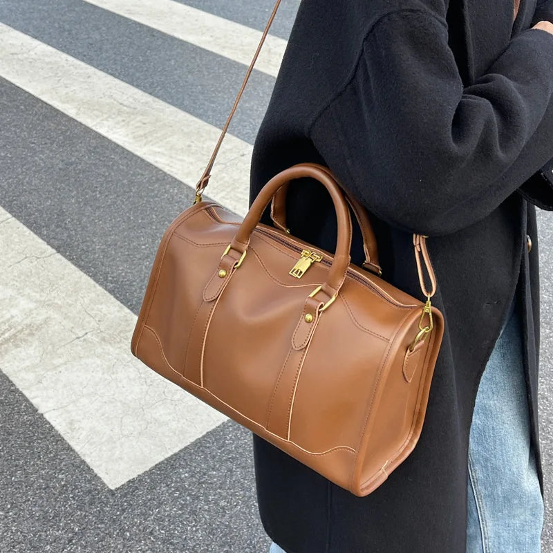 Boston Leather handbag