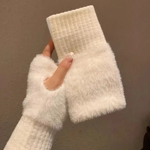Snug Fit Finger-Free Gloves .