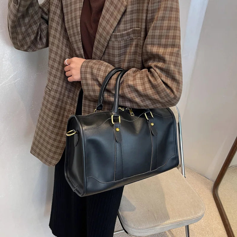 Boston Leather handbag